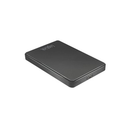 LogiLink UA0339 Boîtier de disques de stockage Boîtier disque dur/SSD Noir 2.5"