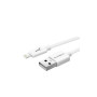 Akashi ALTCABLEMFIW câble de téléphone portable Blanc 1 m USB A Lightning