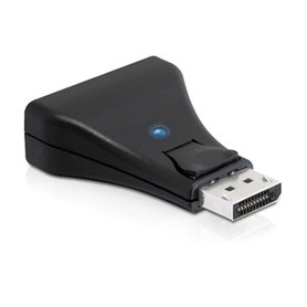 DeLOCK 65257 changeur de genre de câble Displayport 1.1 DVI Noir