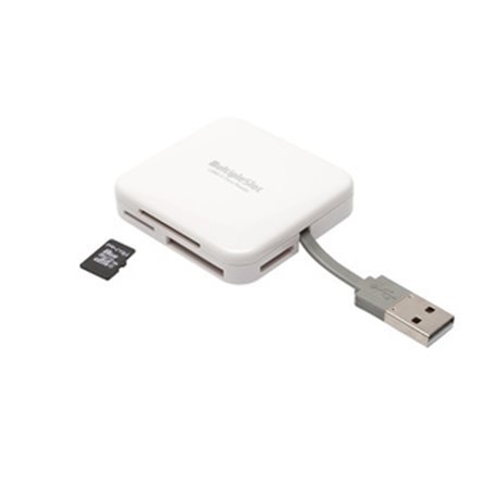 PNY AXP724 lecteur de carte mémoire USB 2.0 Blanc