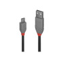 Lindy 36735 câble USB 5 m USB 2.0 USB A Micro-USB B Noir