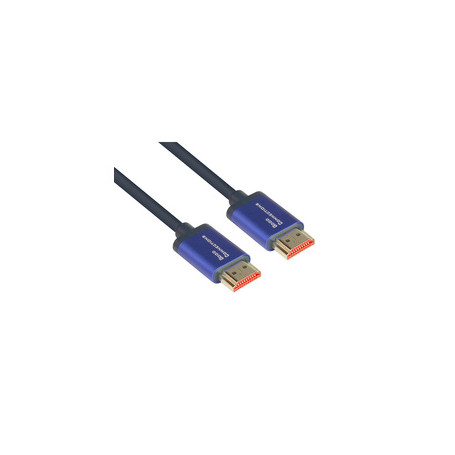 Alcasa 4521-SF020B câble HDMI 2 m HDMI Type A (Standard) Bleu