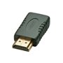 Lindy 41208 changeur de genre de câble HDMI HDMI Mini Noir