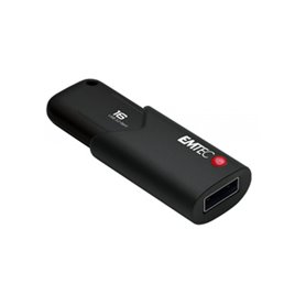Emtec B120 Click Secure lecteur USB flash 16 Go USB Type-A 3.2 Gen 2 (3.1 Gen 2) Noir