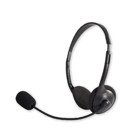 MCL CSQ-M2/NZ écouteur/casque Avec fil Arceau Bureau/Centre d'appels Noir