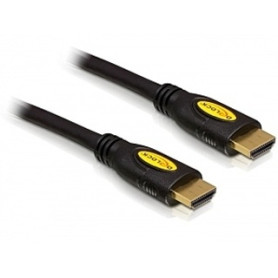 DeLOCK HDMI 1.4 Cable 2.0m male / male câble HDMI 2 m HDMI Type A (Standard) Noir