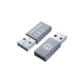 GRAUGEAR G-AD-CTA-10G changeur de genre de câble USB-A USB-C Argent