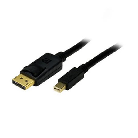 MCL MC395-2M câble DisplayPort Mini DisplayPort Noir