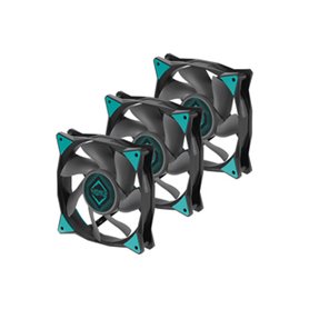 Iceberg Thermal IceGALE Boitier PC Ventilateur 12 cm Noir 3 pièce(s)