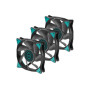 Iceberg Thermal IceGALE Boitier PC Ventilateur 12 cm Noir 3 pièce(s)