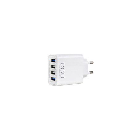 DCU Advance Tecnologic 37300500 chargeur d'appareils mobiles Universel Blanc USB Auto