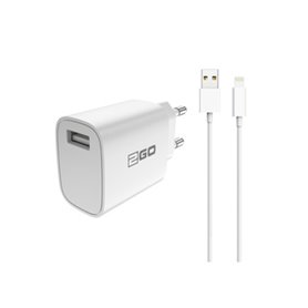 2GO 797253 chargeur d'appareils mobiles Universel Blanc Secteur Intérieure