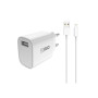 2GO 797253 chargeur d'appareils mobiles Universel Blanc Secteur Intérieure