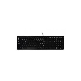 Port Designs 900752-FR clavier Bureau USB AZERTY Français Noir