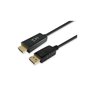 Equip 119390 câble vidéo et adaptateur 2 m DisplayPort HDMI Noir