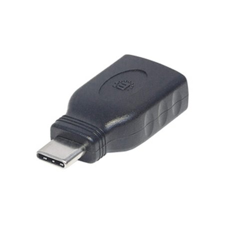 Manhattan 354646 changeur de genre de câble USB C USB A Noir