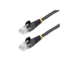 StarTech.com 45PAT5MBK câble de réseau Noir 5 m Cat5e U/UTP (UTP)