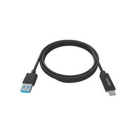 Vision TC 1MUSBCA/BL câble USB 1 m USB 3.2 Gen 1 (3.1 Gen 1) USB A USB C Noir