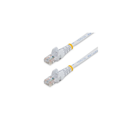 StarTech.com Câble réseau Cat5e sans crochet de 7 m - Blanc