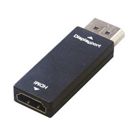 MCL Adapteur DisplatPort / HDMI DisplayPort M HDMI FM Noir