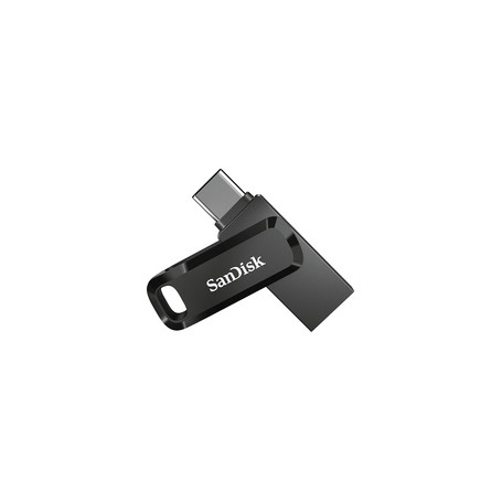 SanDisk Ultra Dual Drive Go lecteur USB flash 64 Go USB Type-A / USB Type-C 3.2 Gen 1 (3.1 Gen 1) Noir