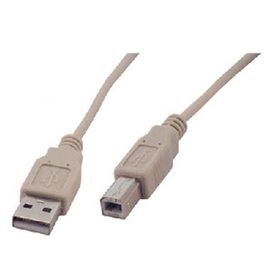 MCL MC922ABGE-2M câble USB USB 2.0 USB A USB B Beige