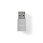 Nedis CCGB60925GY changeur de genre de câble USB A USB C Gris