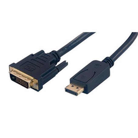 MCL MC393-2M câble vidéo et adaptateur DisplayPort DVI-D Noir