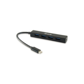 Equip 128954 hub & concentrateur USB 3.2 Gen 1 (3.1 Gen 1) Type-C 5000 Mbit/s Noir