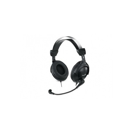 Genius Computer Technology HS-505X Casque Avec fil Arceau Appels/Musique Noir