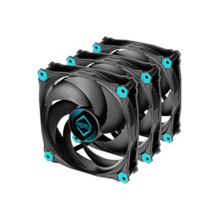 Iceberg Thermal IceGALE Silent PWM Boitier PC Ventilateur 12 cm Noir 3 pièce(s)