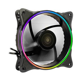 Inter-Tech 88885552 système de refroidissement dordinateur Boitier PC Ventilateur 12 cm Noir