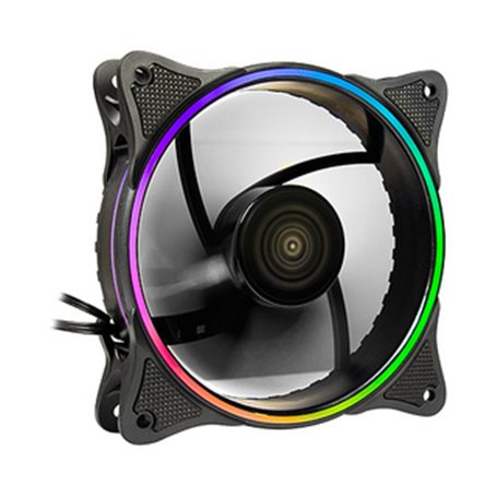 Inter-Tech 88885552 système de refroidissement dordinateur Boitier PC Ventilateur 12 cm Noir