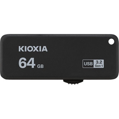 Kioxia TransMemory U365 lecteur USB flash 64 Go USB Type-A 3.2 Gen 1 (3.1 Gen 1) Noir