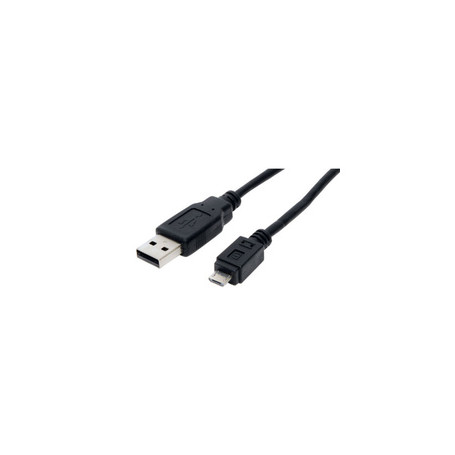 S/CONN 14-11025 câble USB 1 m USB 2.0 USB A Micro-USB B Noir