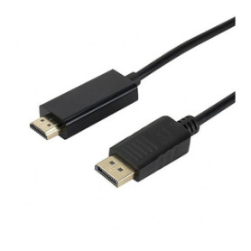 DCU Advance Tecnologic 30501701 câble vidéo et adaptateur 1 m DisplayPort HDMI Type A (Standard) Noir