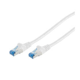 S/CONN 75711-W câble de réseau Blanc 1 m Cat6a S/FTP (S-STP)