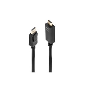 Lindy 36923 câble vidéo et adaptateur 3 m DisplayPort HDMI Type A (Standard) Noir