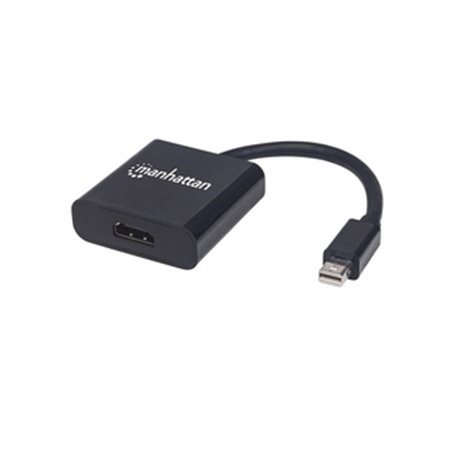 Manhattan 152570 câble vidéo et adaptateur Mini DisplayPort HDMI Type A (Standard) Noir