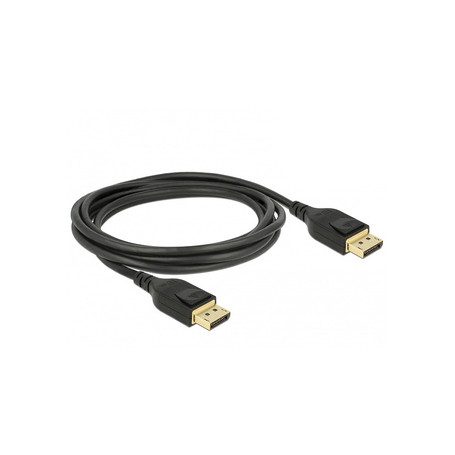 DeLOCK 85660 câble DisplayPort 2 m Noir