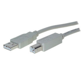 S/CONN 3m USB 2.0 A - USB 2.0 B câble USB USB A USB B Gris