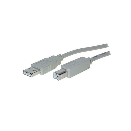 S/CONN 3m USB 2.0 A - USB 2.0 B câble USB USB A USB B Gris