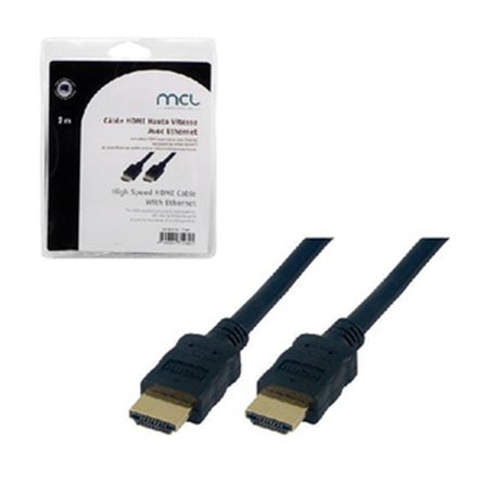 MCL 2m HDMI-Ethernet câble HDMI HDMI Type A (Standard) Noir