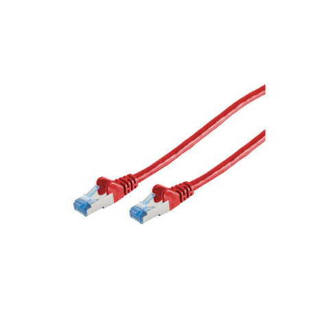 S/CONN 75712-R câble de réseau Rouge 2 m Cat6a S/FTP (S-STP)