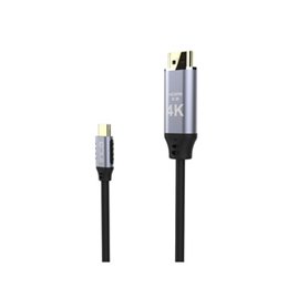 Inca ITCH-20 câble vidéo et adaptateur 2 m USB Type-C HDMI Noir