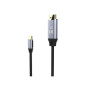 Inca ITCH-20 câble vidéo et adaptateur 2 m USB Type-C HDMI Noir