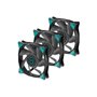 Iceberg Thermal IceGALE Xtra Boitier PC Ventilateur 12 cm Noir 3 pièce(s)