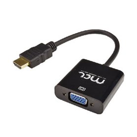 MCL CG-287C2 câble vidéo et adaptateur HDMI Type A (Standard) VGA (D-Sub) + 3