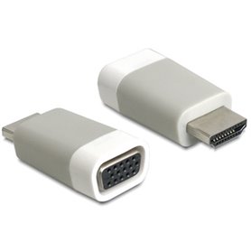 DeLOCK 65472 changeur de genre de câble HDMI-A VGA Blanc