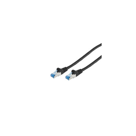 S/CONN 75713-S câble de réseau Noir 3 m Cat6a S/FTP (S-STP)